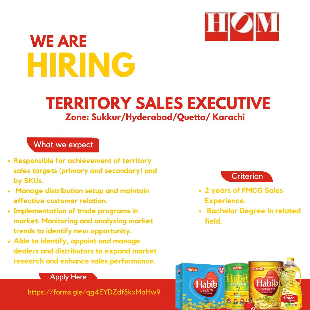 Territory Sales Executive