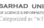 Sarhad University of Science and Information Technology