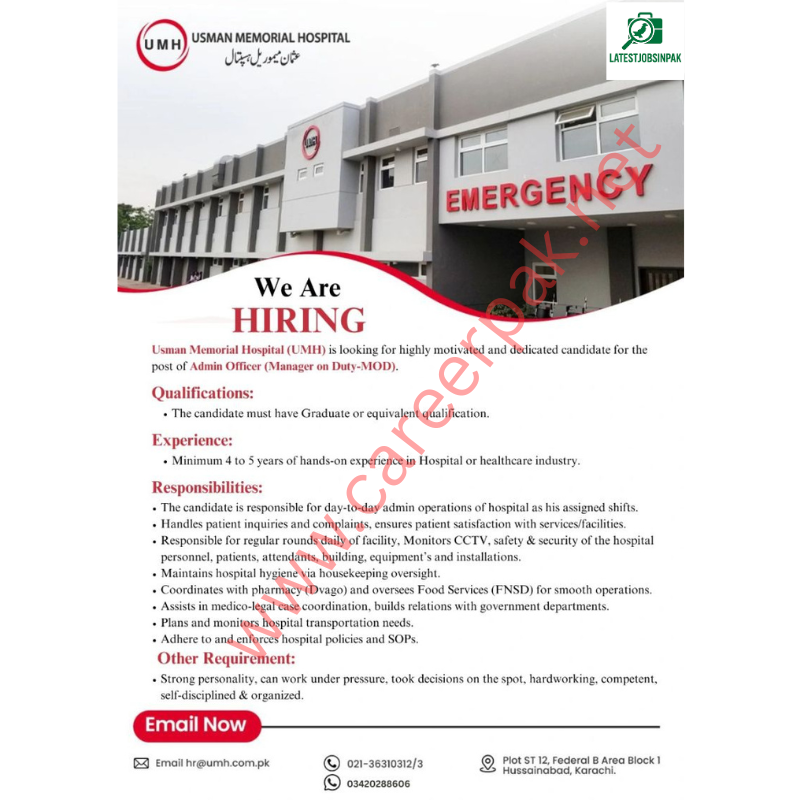 Admin Officer
