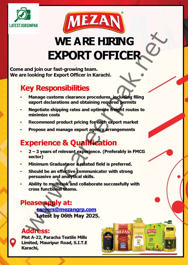 Export Officer