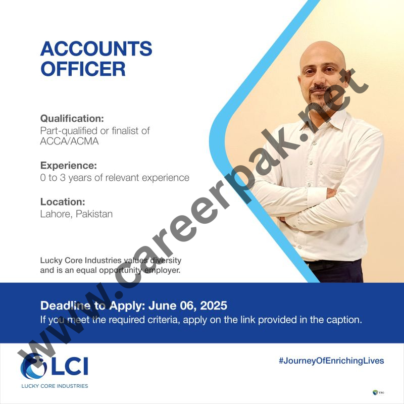 Accounts Officer Jobs
