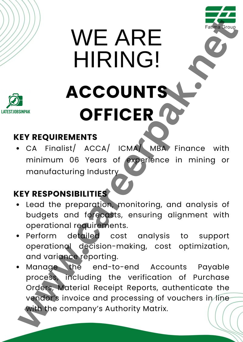 Accounts Officer