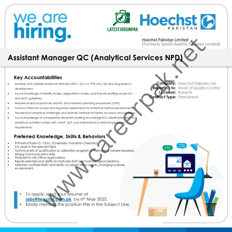 Assistant Manager QC