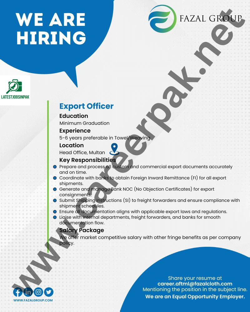 Export Officer