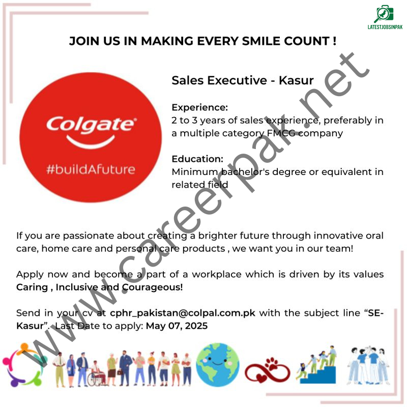 Sales Executive – Kasur Jobs 2025
