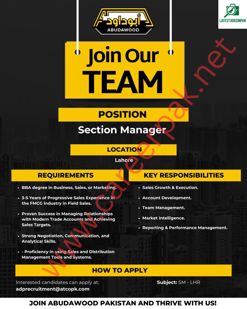 Section Manager
