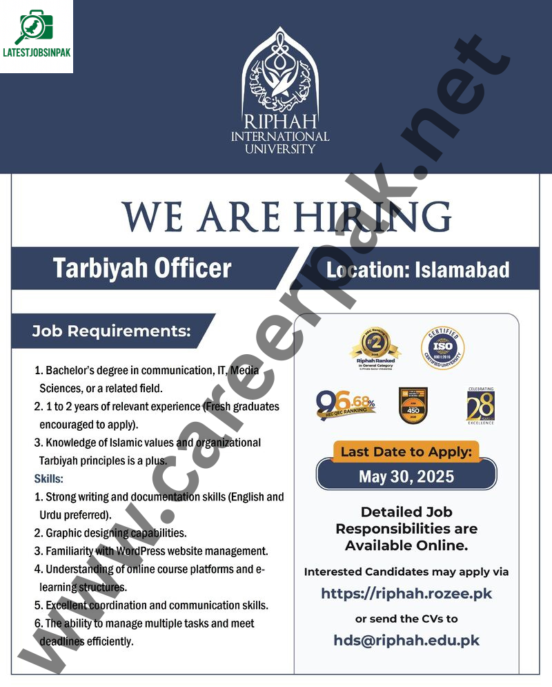 Tarbiyah Officer