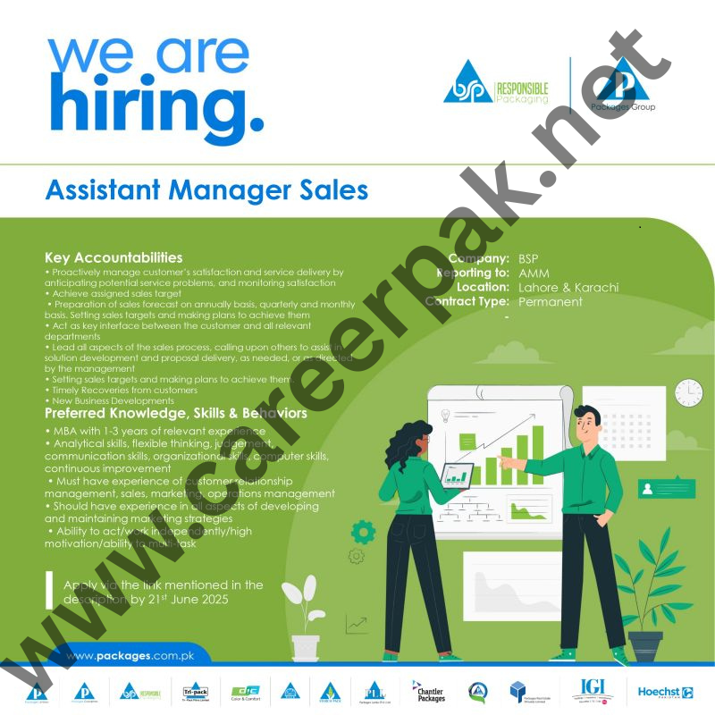 Assistant Manager Sales