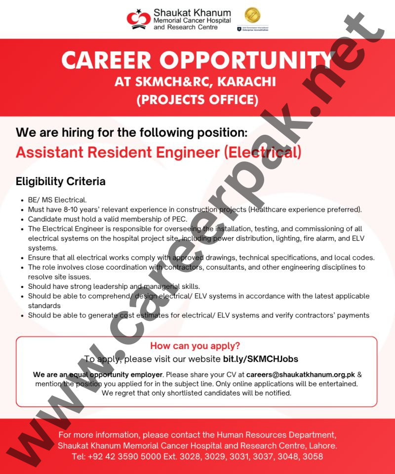 Assistant Resident Engineer (Electrical)