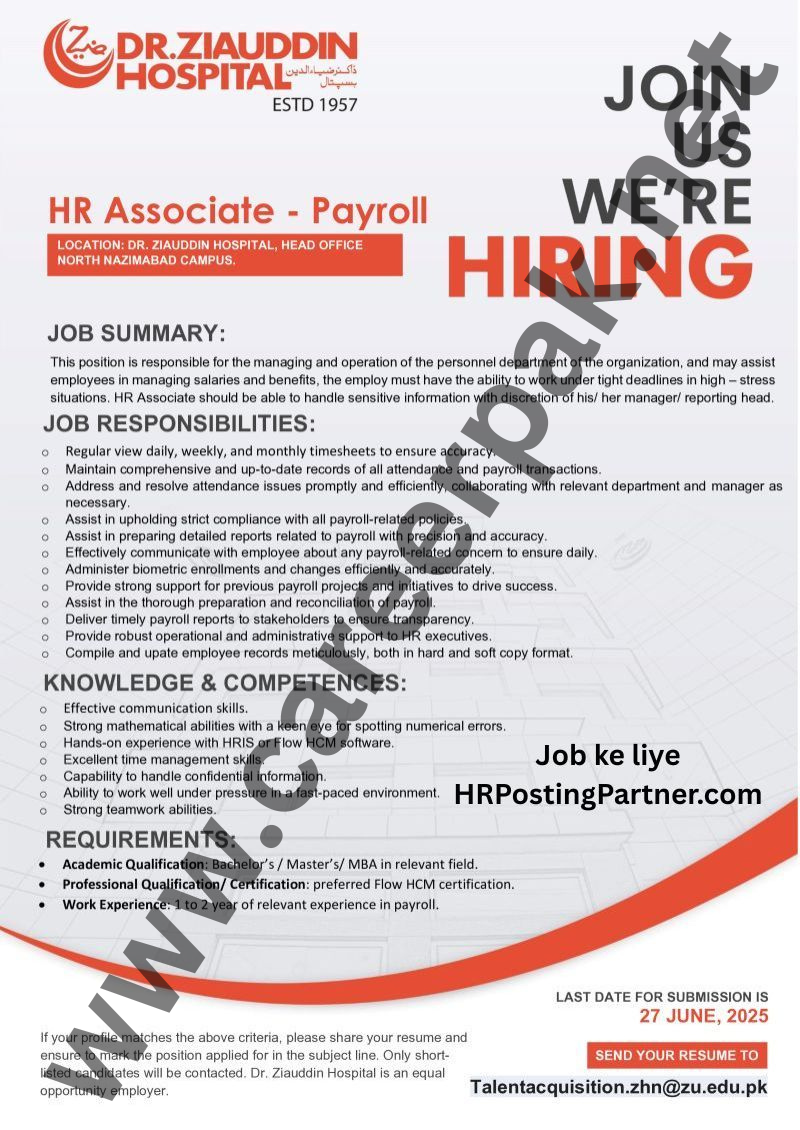 HR Assistant _ Payroll
