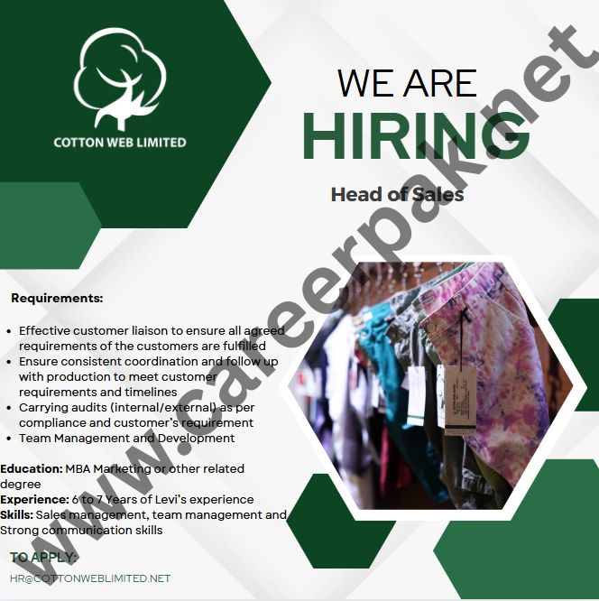 Head Of Sales