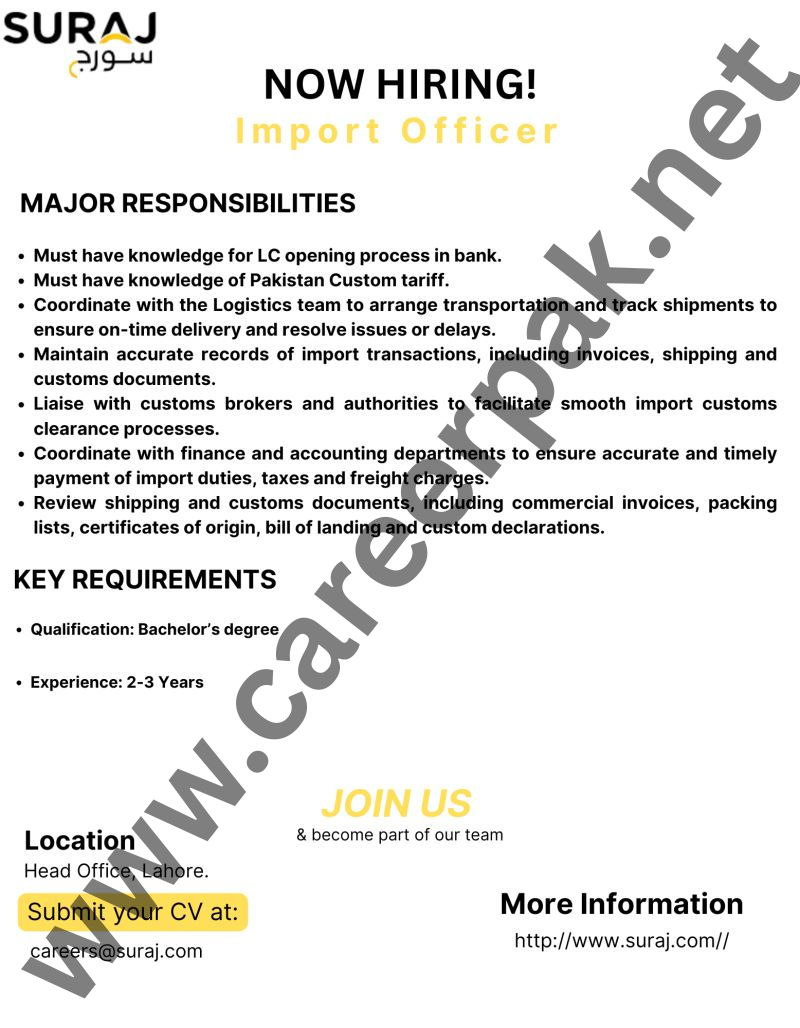 Import Officer