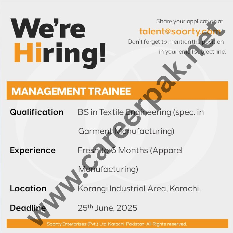 Management Trainee