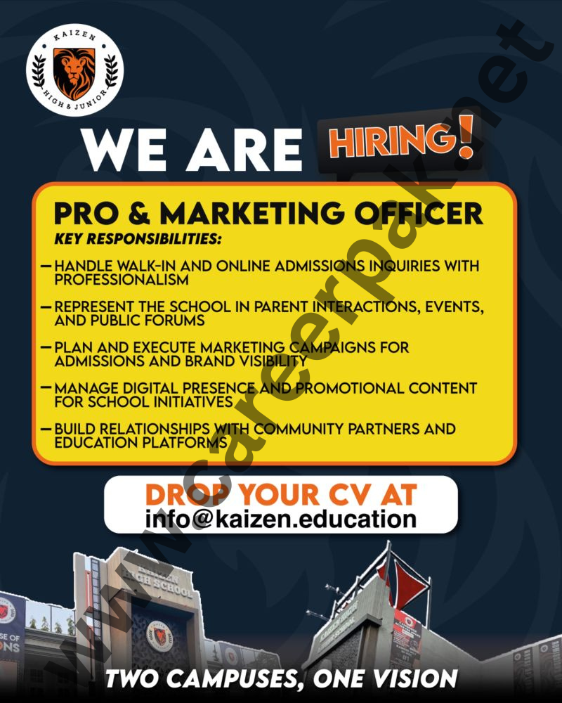 PRO $ Marketing Officer