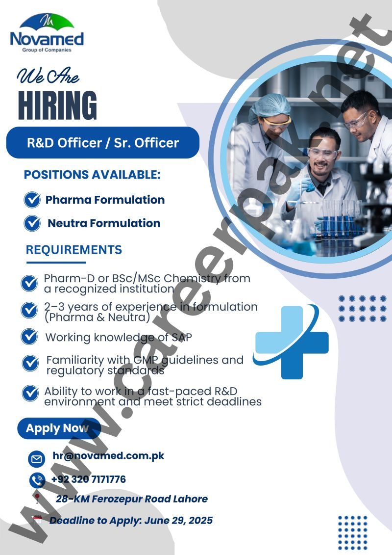 R&D Officer