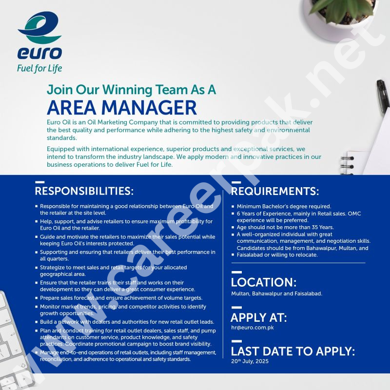 Area Manager